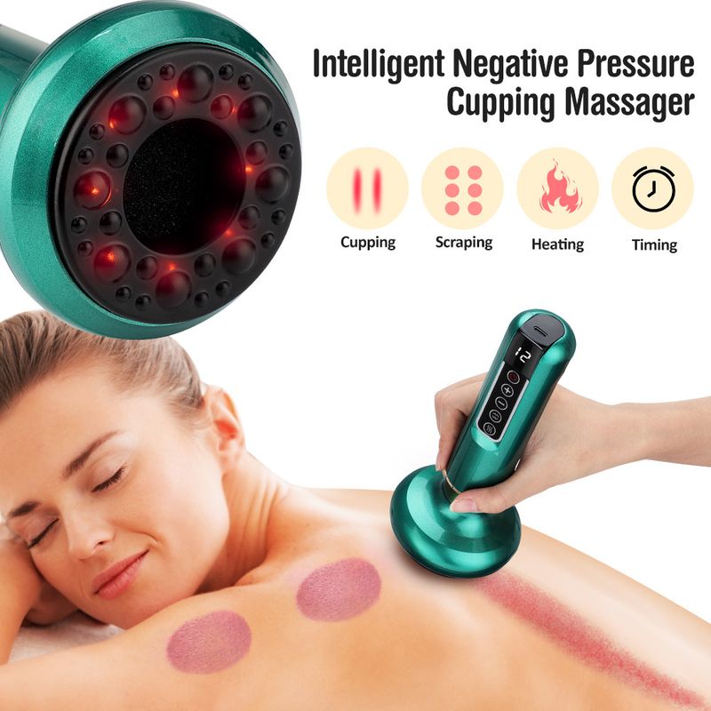 New electric pressure relief device, heating therapy scrap, household massage and unblocking meridian_voghion.com