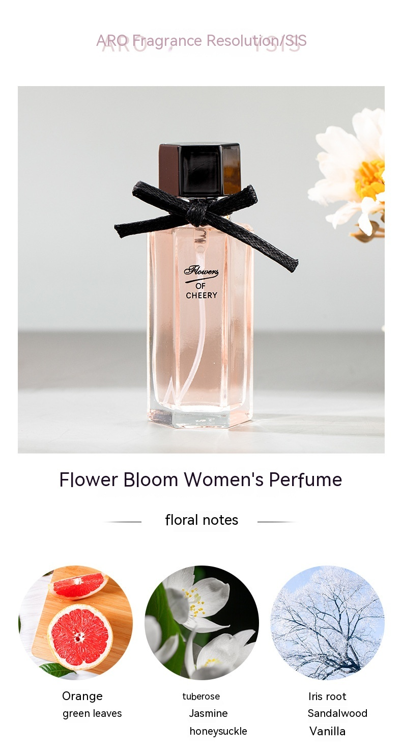 Jauns Hot Perfume Flower Tale Authentic Flower Yueqimeng sieviešu smaržu trīsdaļīgs komplekts vīriešiem, svaigs un noturīgs aromāts_voghion.com