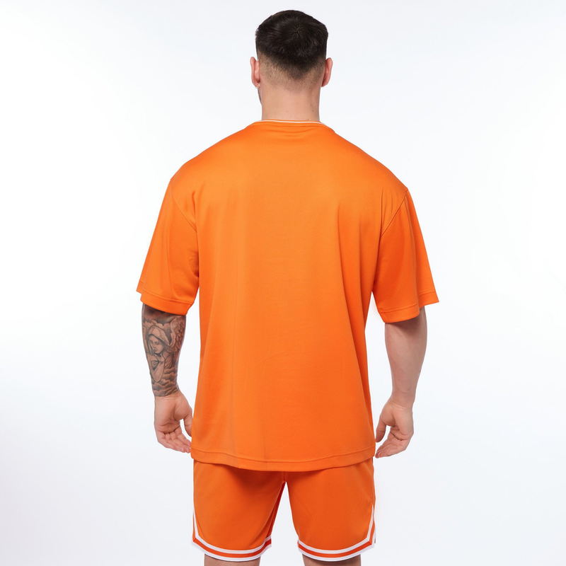 Muscle Spring/Summer New Brother Palestra Allenamento Pallacanestro Corsa Sport Maglia Maglietta a maniche corte da uomo allentata ad asciugatura rapida_voghion.com