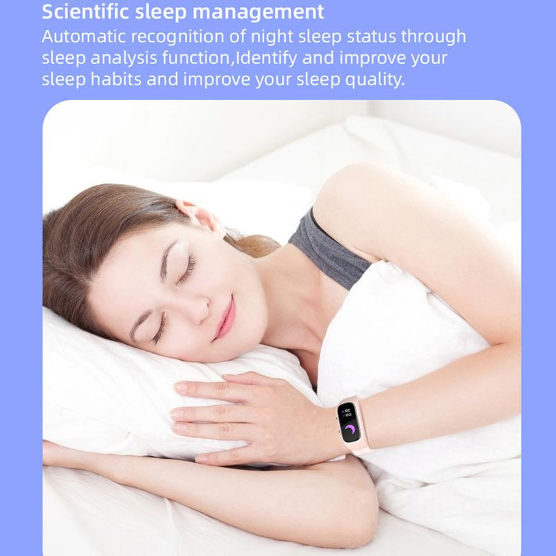 Xinweiqing Bluetooth-compatible Multifunctional Health Monitoring 0.96 Inch Smart Watch With True Wireless Stereo_voghion.com