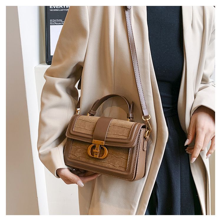 2024 Retro Handle Top for Women Small Flaps Designer Messenger Satchel Pu Leather Shoulder Vintage Crossbody Bags_voghion.com
