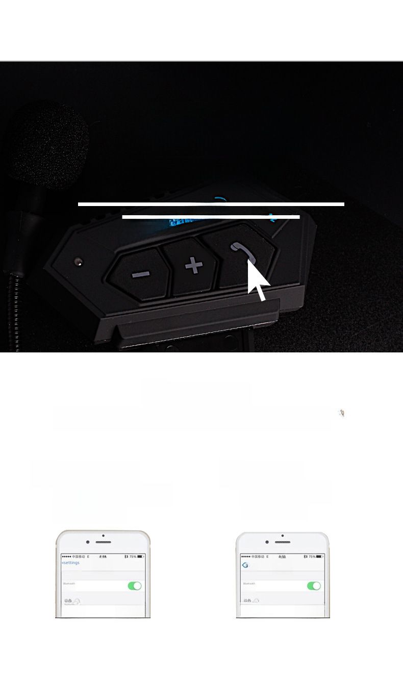 BSDDP hjelm Bluetooth headset trådløs forbindelse svar telefon afspil musik hjelm indbygget headset modifikation_voghion.com