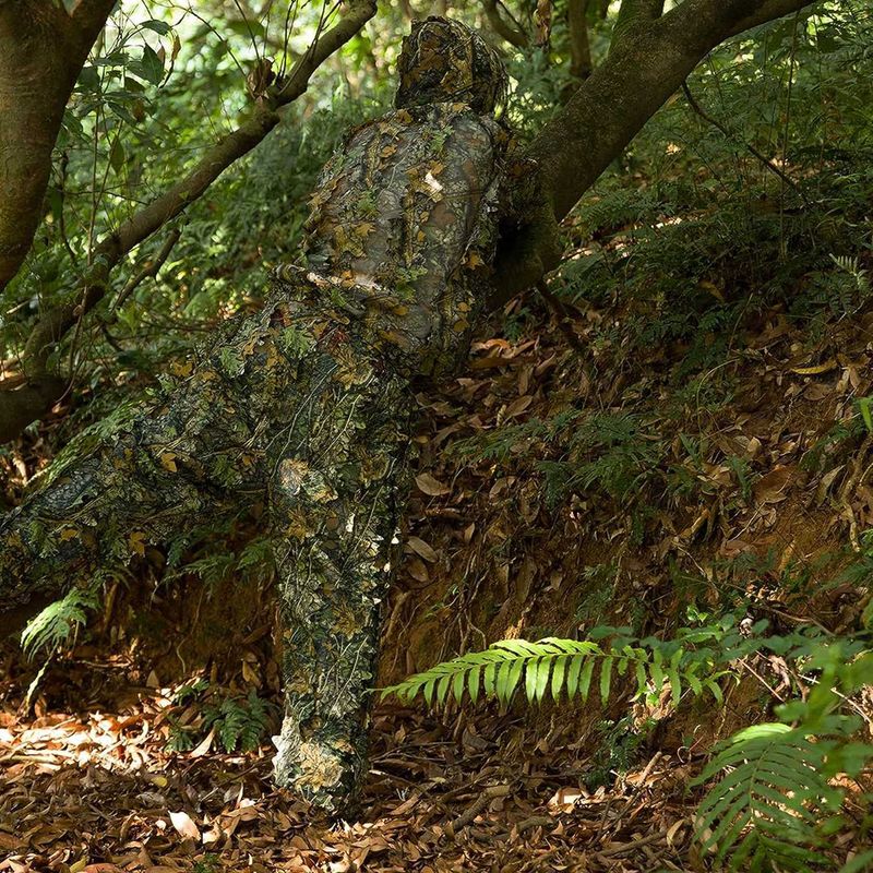 3d Three-dimensional Leaf Camouflage Clothing Bionic Jungle Bird Watching Hidden Geely Clothing Camouflage Clothing Set_voghion.com