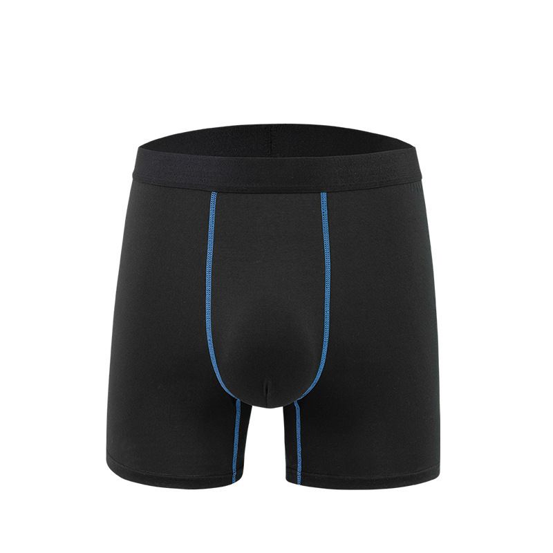 Men's Sports Elastic Medium And Long Underwear Casual Versatile Cycling Men's Shorts_voghion.com