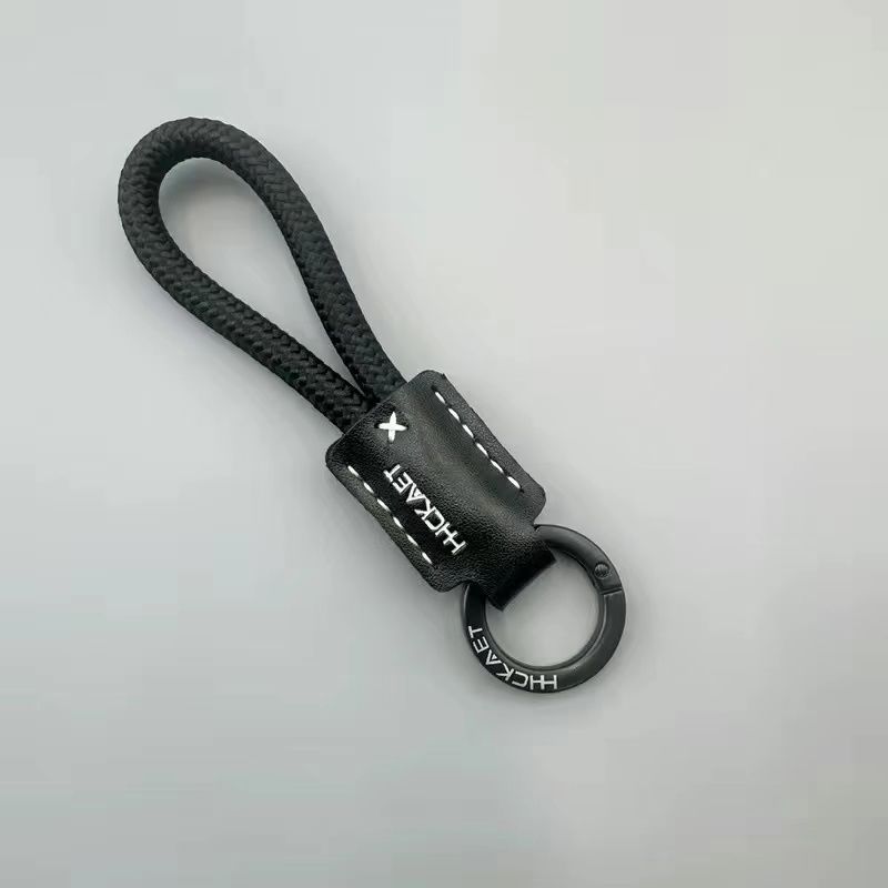 Roku darbs govs ādas atslēgu piekariņš, vienkārša vīriešu un sieviešu mobilā tālruņa virve, pret pazaudēšanu_voghion.com