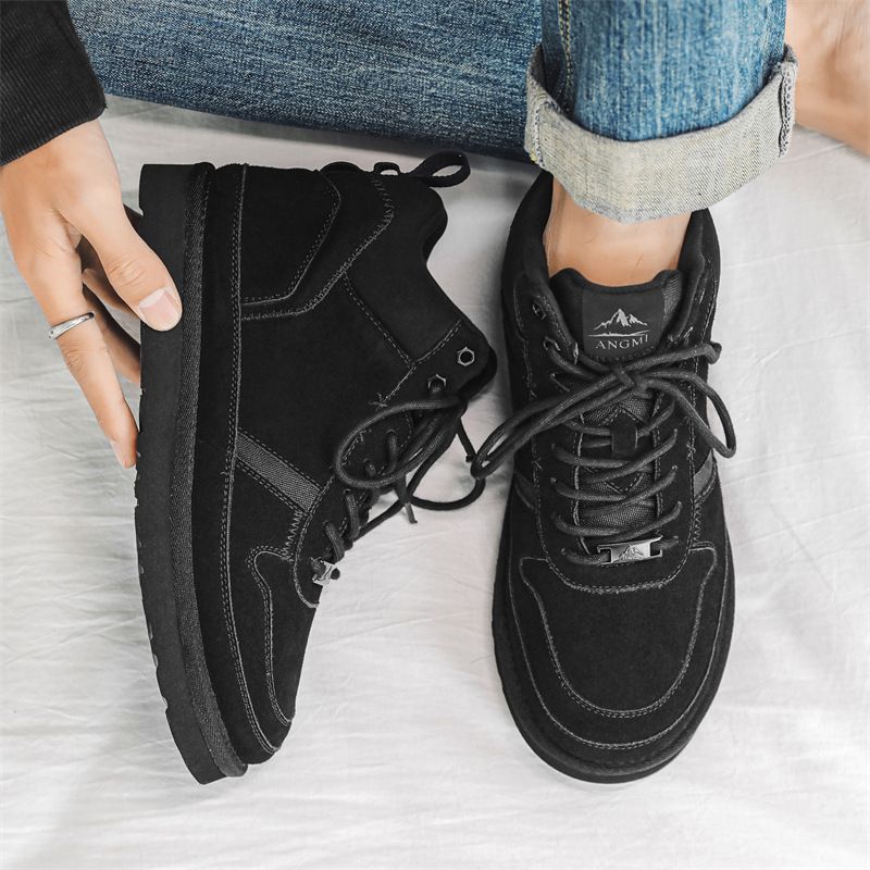 Herbst Neue Stiefel Mit Fell Integrierte Leichte Kurze Röhre, Herbst Und Winter Casual Style, Warme Schnee Baumwolle Schuhe Für_voghion.com