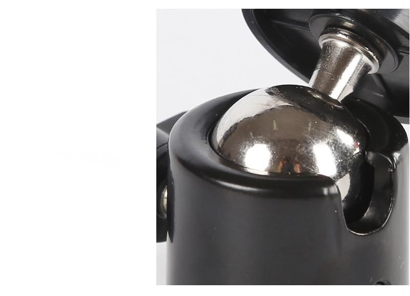 Treppiede con testa a sfera in metallo rotante a 360° Q29 – Stabilizzatore compatto per streaming live, vlogging e fotografia_voghion.com