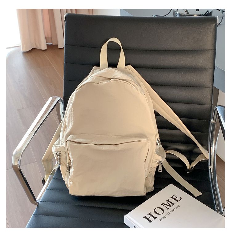 Clakae K-style Outdoor Casual Nylon Backpack_voghion.com