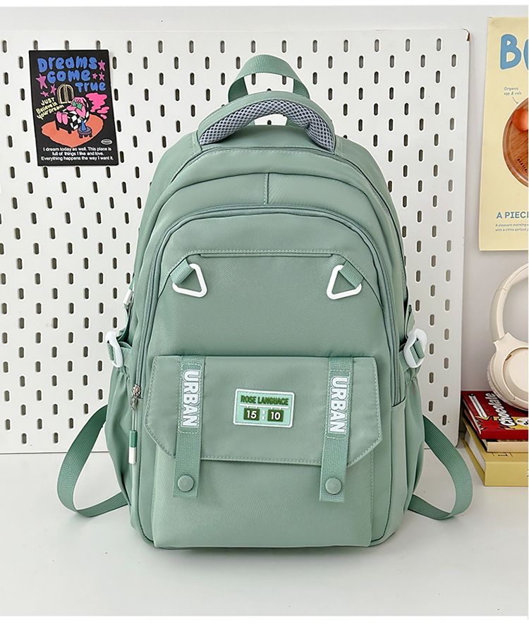 New Style Backpack Fashionable Trend Junior High School Student Backpack Casual Backpack Large Capacity Versatile Backpack_voghion.com