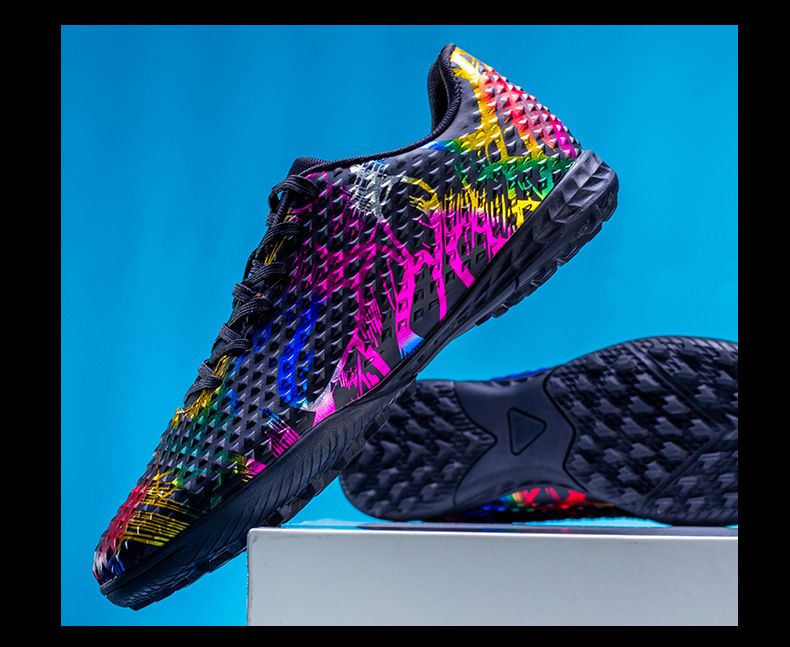 Ghete de fotbal TF Broken Nails, model low-top, noi, pantofi de antrenament profesionali pentru studenți_voghion.com