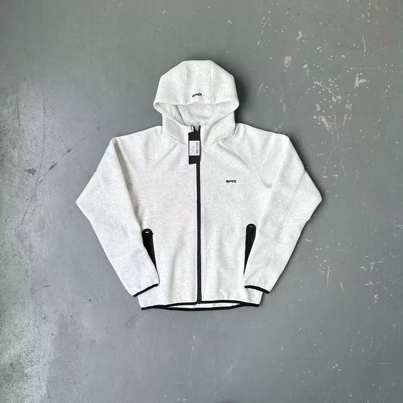 Combinaison de sport coupe-vent pour homme, pull à capuche, veste décontractée, pantalon de fermeture, pour le printemps et l'automne_voghion.com