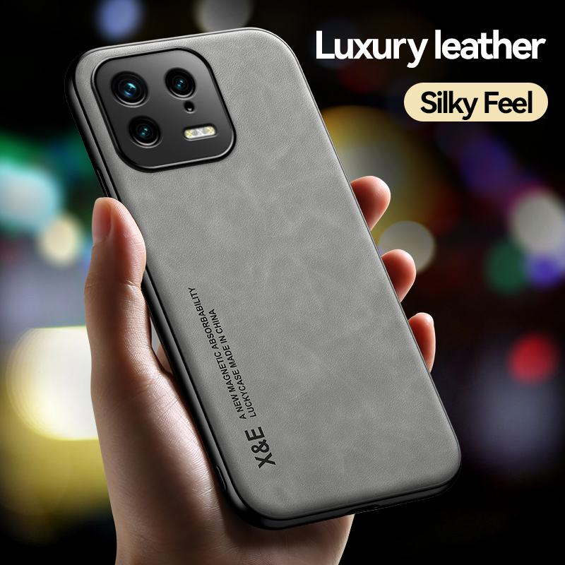 Telefondeksel for Xiaomi Mi 13 Pro Magnetisk silikon Luxury Matt Støtsikkert bakdeksel på for Xiaomi Mi 13 Pro_voghion.com