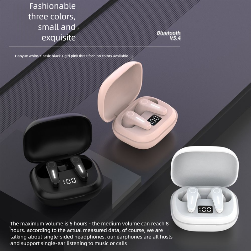 Wireless Bluetooth Headset Call Noise Reduction New Ultra-Long Battery Life High Sound Quality In-Ear Sports Running_voghion.com