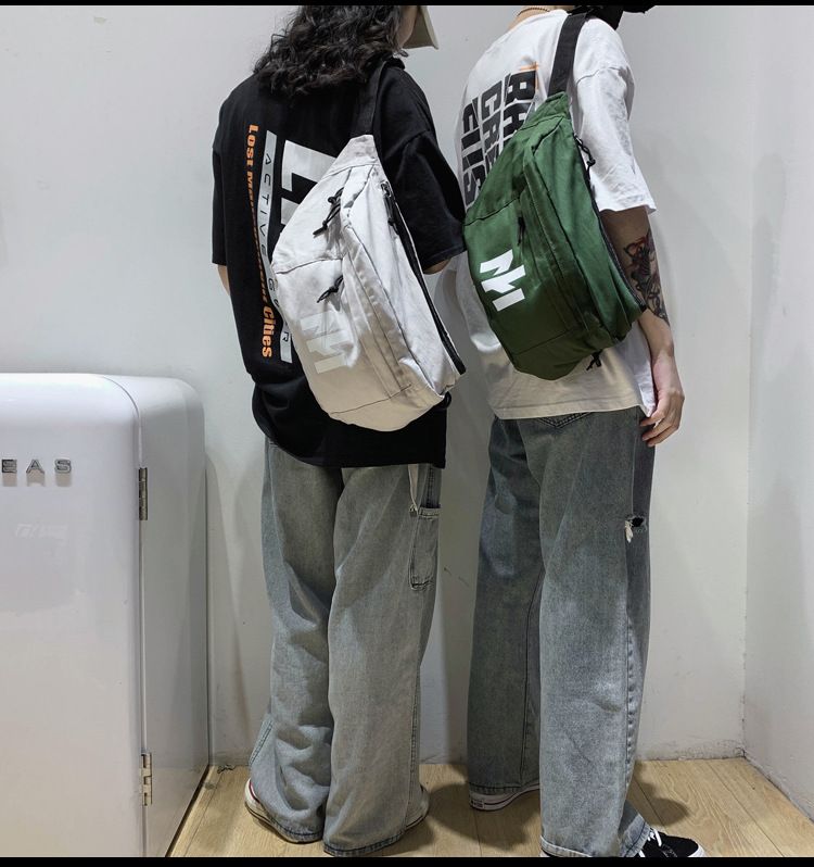 Brusttasche Männliche Modemarke Ins Umhängetasche Weibliche Tasche Große Kapazität Gürteltasche Lässige Große Umhängetasche_voghion.com