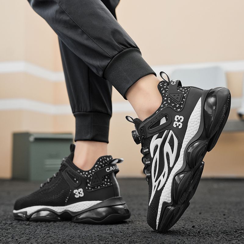 cushioning Rebound Running Shoes Men's Non-slip, Wear-resistant, Breathable And Comfortable Sports Shoes Men's Shoes_voghion.com