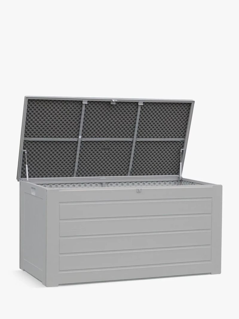 Storage Box Plastic Garden, 3 Sizes- 190L,680L Or 830L- Strapped Gas_voghion.com