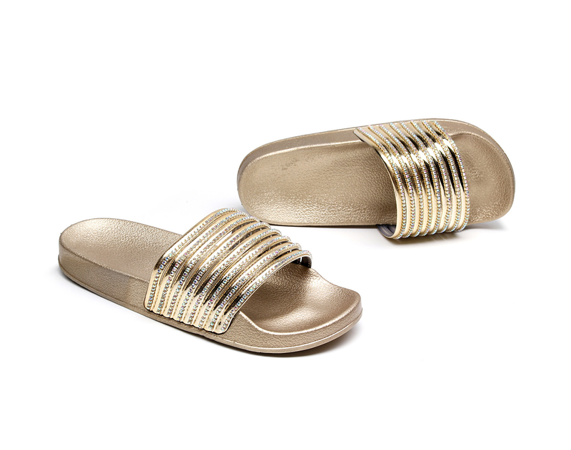 Olesale New Style Ready Stock Cross Border Independent Station Plus Size Craft Hausschuhe Shiny Diamond Sandalen Casual One Line Damen Sandalen_voghion.com