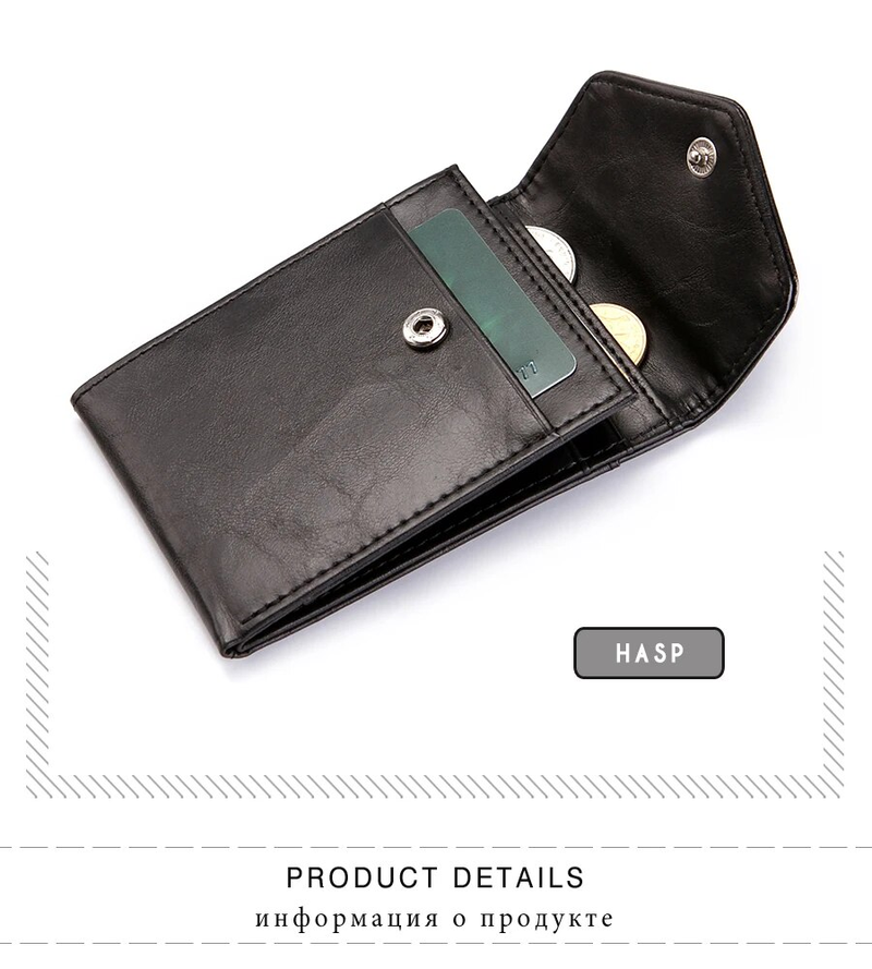 CUIKCA Moda Portafoglio RFID Donna Uomo Mini Portafoglio in pelle ultrasottile Portafoglio sottile Portamonete Porta carte di credito Porta carte di identità_voghion.com
