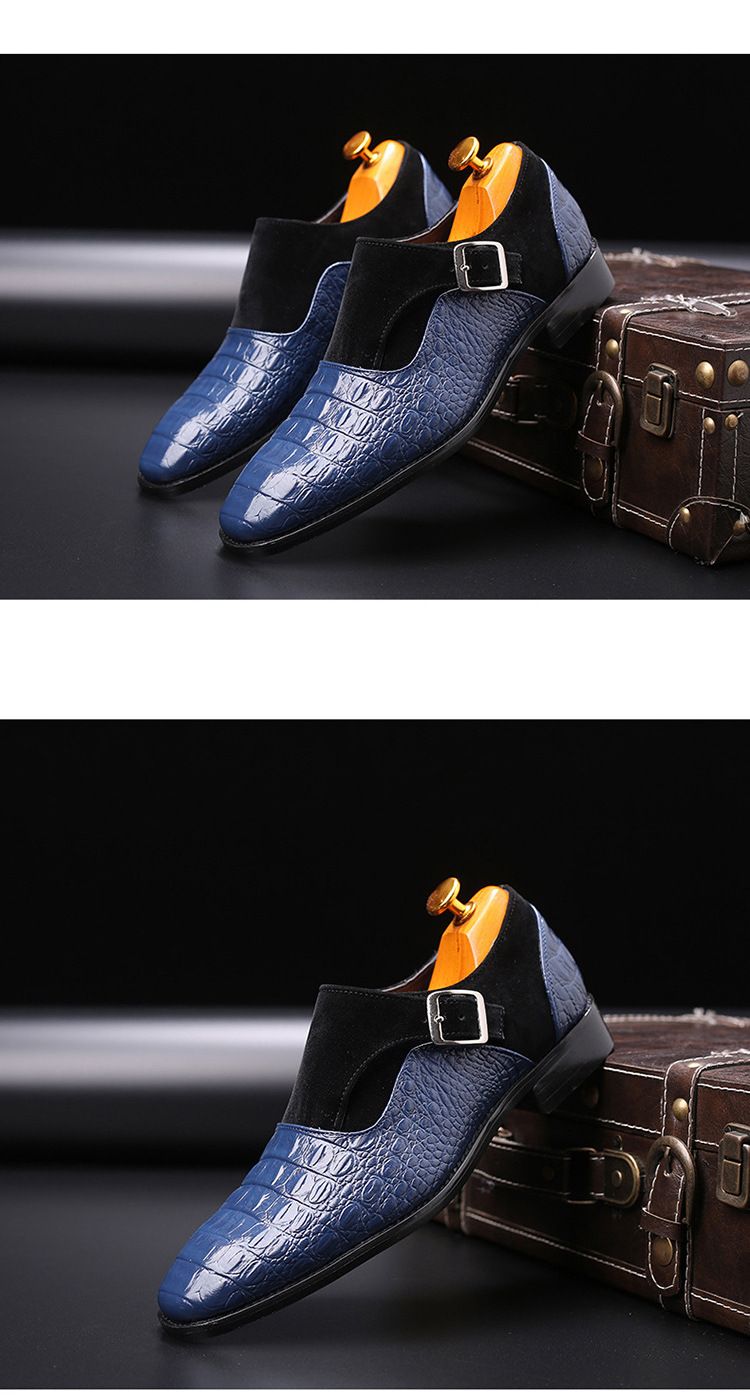 Men's Business Casual Dress Oxfords Formal Lace-Up Shoes for Office, Parties, and Daily Wear_voghion.com