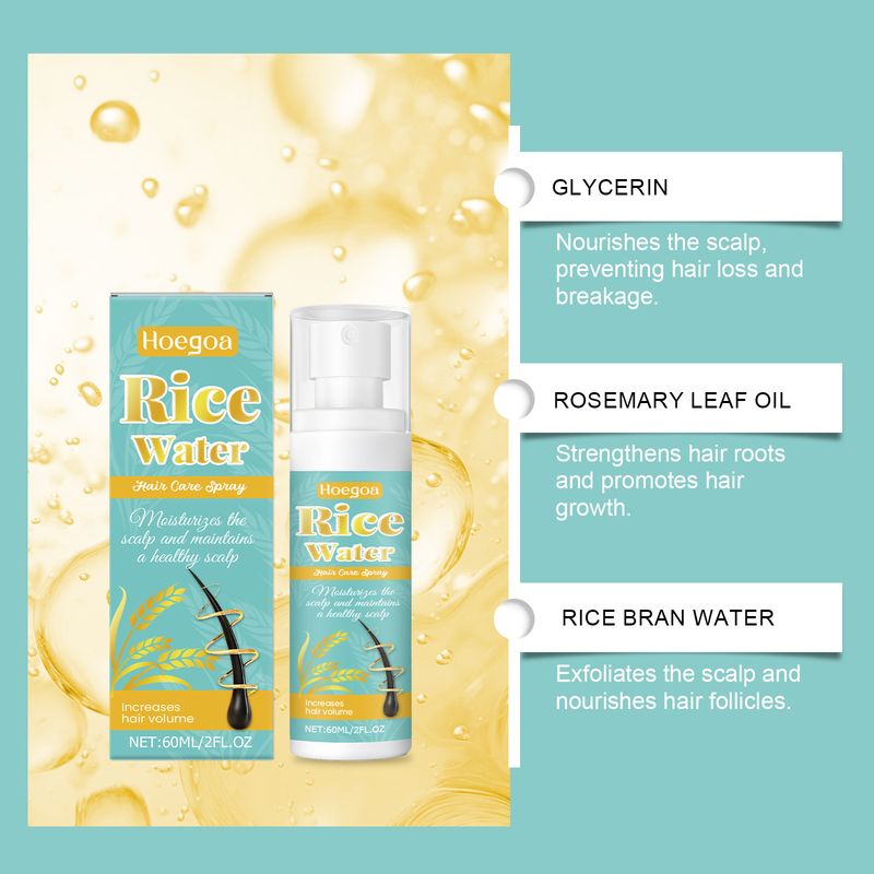 Hoegoa Gentle Nourishing Scalp Smooth Daily Refreshing Convenient Hair Care Spray_voghion.com