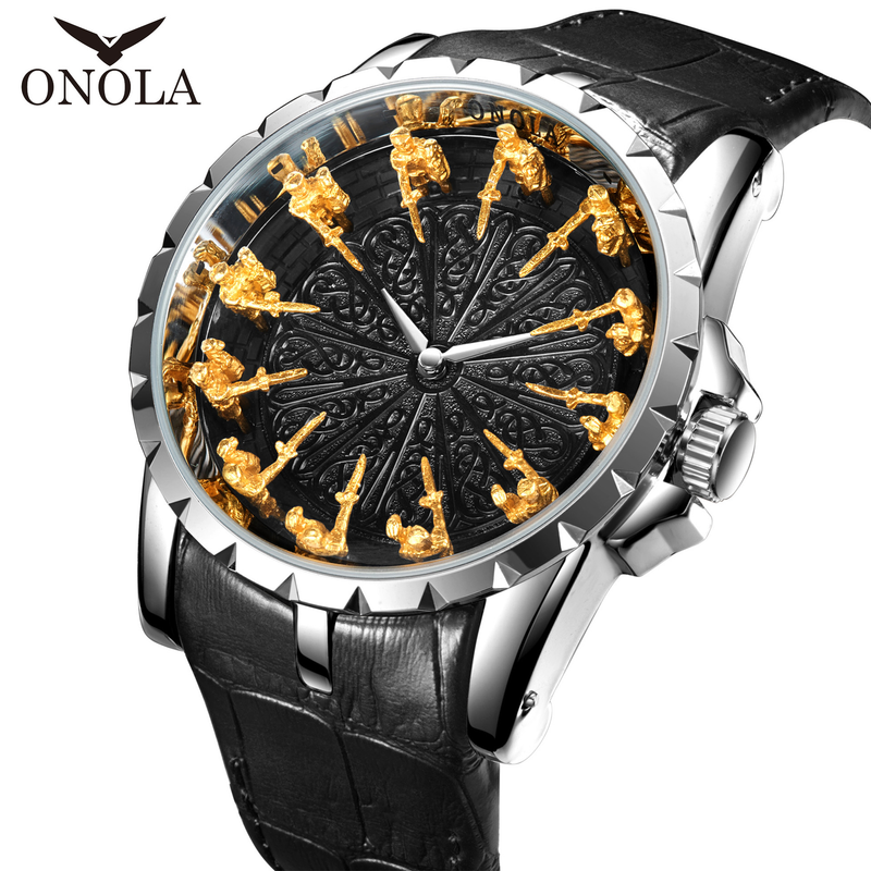 ONOLA Tiktok Classic Quartz Waterdicht Mode Beroemd Herenhorloge_voghion.com