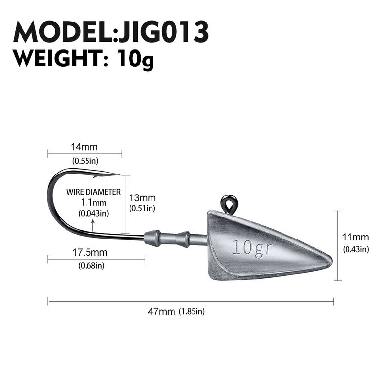Long Casting Lure Anti-Hooking Original Color Fish Lead Head 7g-35g Soft Worm Weighted Root Fishing Hook_voghion.com