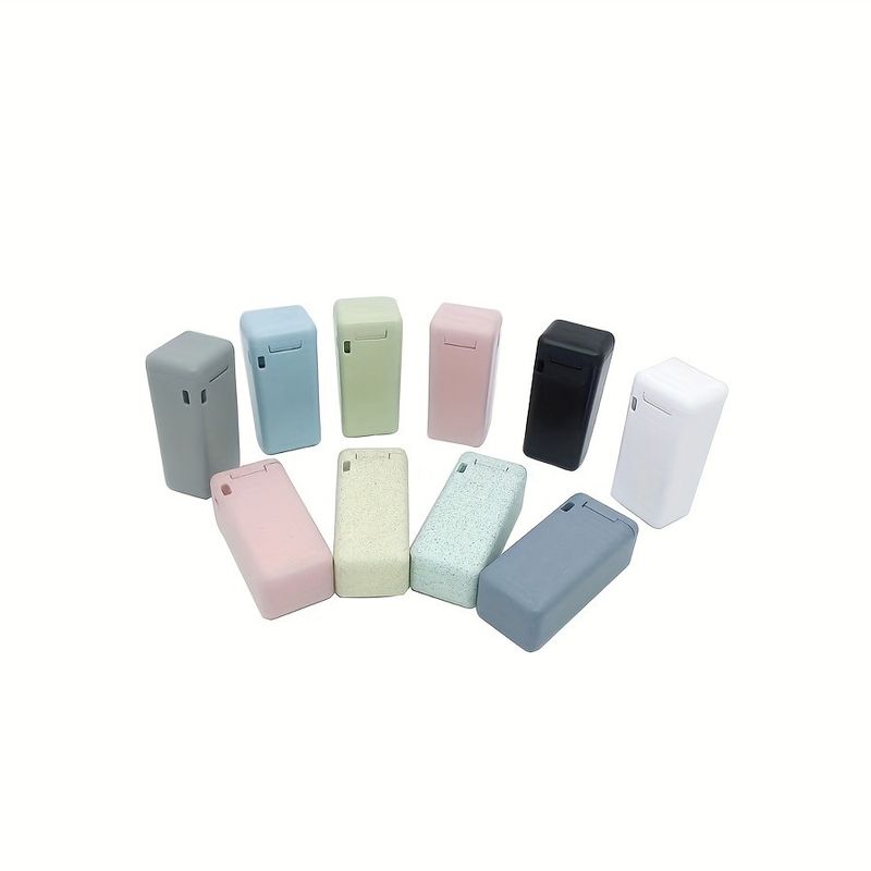 New folding straw telescopic straw foldable reusable stainless steel straw silicone straw_voghion.com