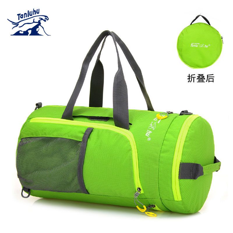 Zaino fitness pieghevole da viaggio impermeabile multifunzionale, borsa sportiva da uomo e da donna, borsa a tracolla diagonale portatile_voghion.com