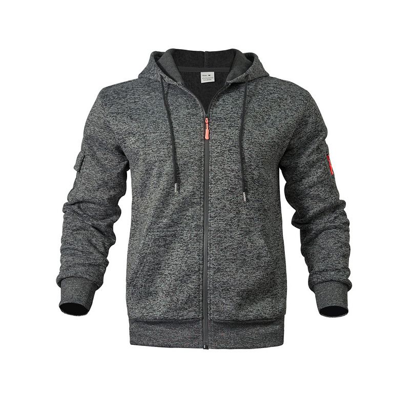 Completo da uomo con felpa con cappuccio e pantaloni jogger foderati in pile – Leggero e comodo (taglie dalla S alla XXXL)_voghion.com