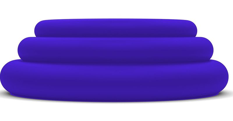 Anello triplo Anello triplo Anello a sfera Blocco ritardato Sperma Resistenza del prepuzio Anello doppio Anello in silicone Divertimento_voghion.com