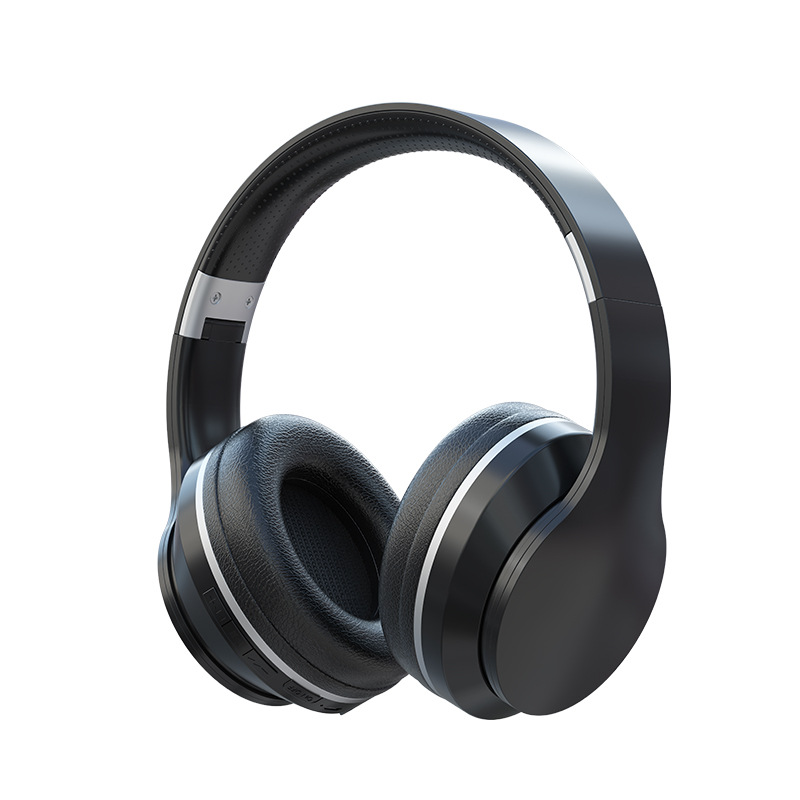 Gradient Color Bluetooth Headsets ireless Headphones Stereo Bass Noise Reduction Foldable Music Helmet Earphone Gift_voghion.com