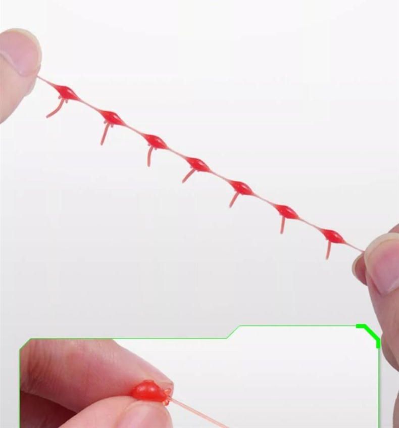 Dynamic Teasing With Tail Bead Float Anti-Reverse Bottom Fishing Lure For Crucian And Carp Soft Bait_voghion.com