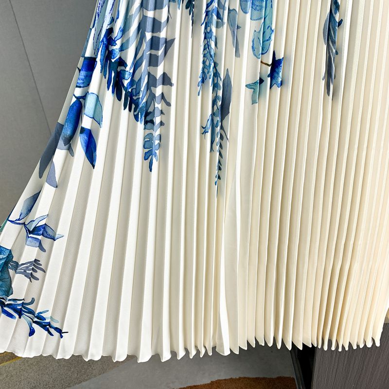 Abbigliamento da donna Completo due pezzi a maniche lunghe con pieghe stampato, vendita calda, nuovo stile, temperamento alla moda, maglietta attillata per le donne_voghion.com