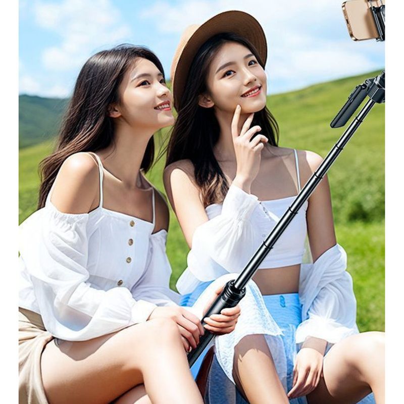 【Double-Layer AI Cloud Eye】Face Tracking Gimbal Selfie Stick 2025 New Model Anti-Shake Follow-Shot Phone Holder_voghion.com