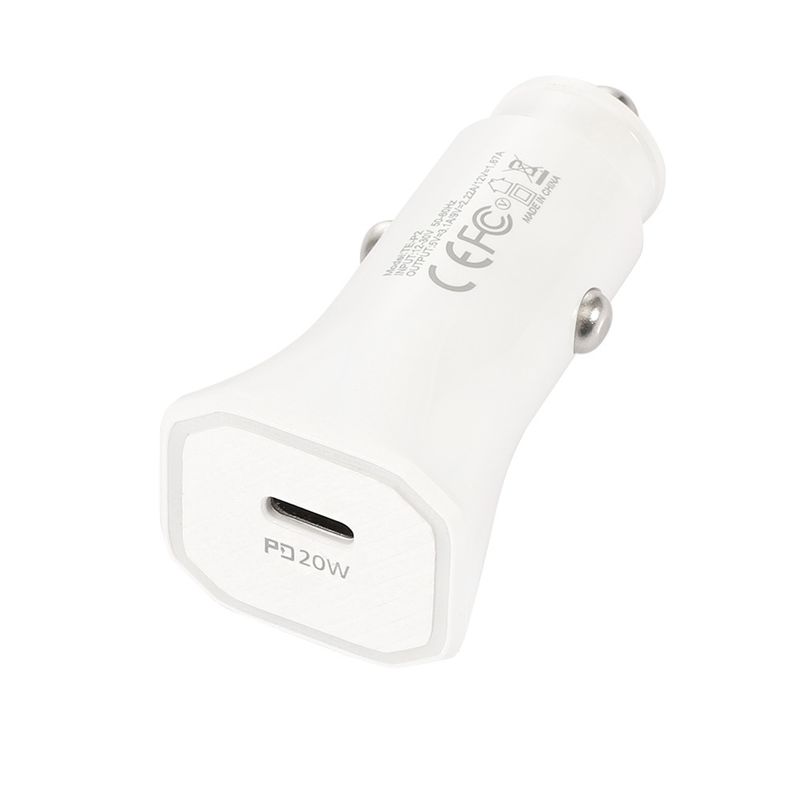 Music Festival  20W Mobile Type-C Charger PD Fast Charging Car Cigarette Lighter_voghion.com