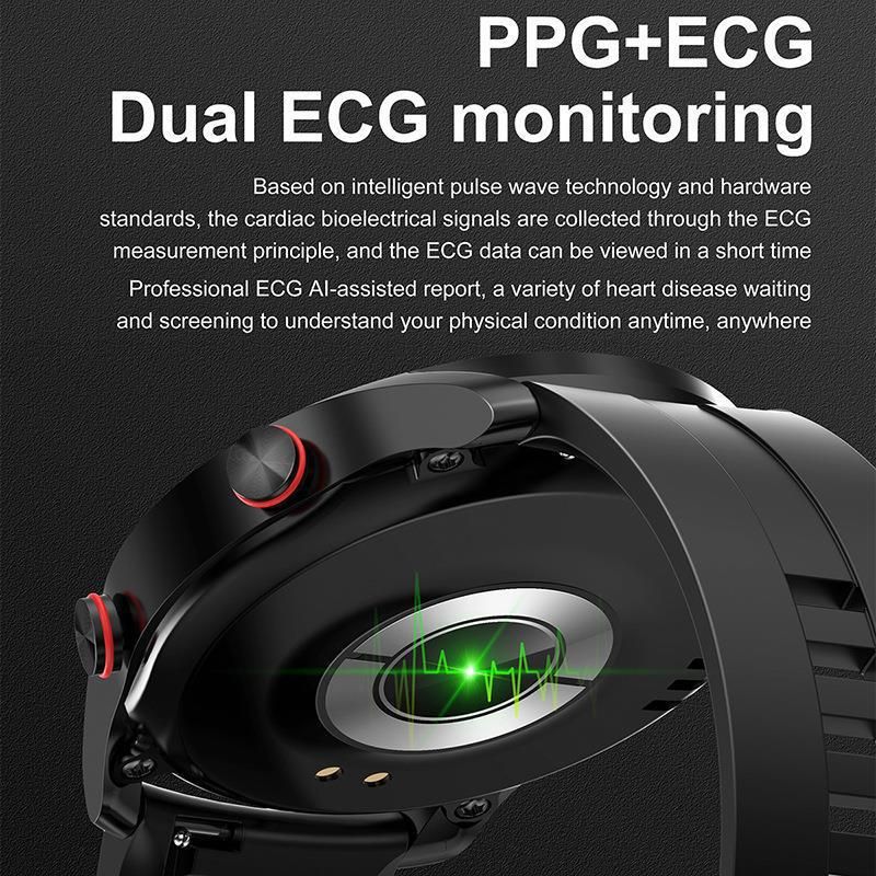 New Smart Watch HW20 Business Stainless Steel Strap Bluetooth Call Smartwatch Waterproof Men ECG+PP_voghion.com