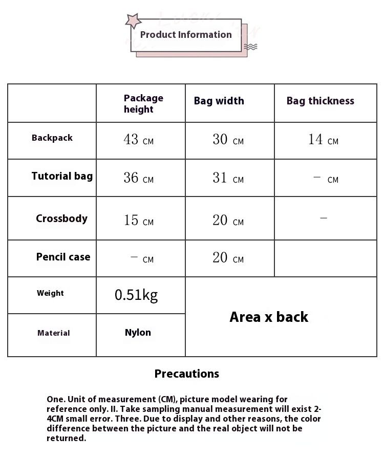 Women's bag 2024 new high-capacity for middle and high school students, fashionable backpack, computer bag, backpack_voghion.com