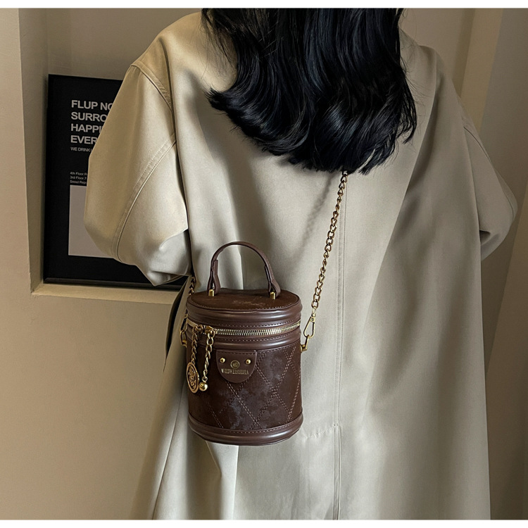 2024 m. Naujas Retro Bucket Krepšys, Universali grandinėlė, Madingas rankinis pečių krepšys, Didelės talpos madingas Crossbody Bag, madingas_voghion.com