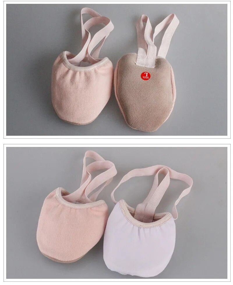 Großhandelsqualität Low MOQ Rosa Frauen Mädchen Leder Stretch Canvas Halb Rhythmische Gymnastikschuhe_voghion.com