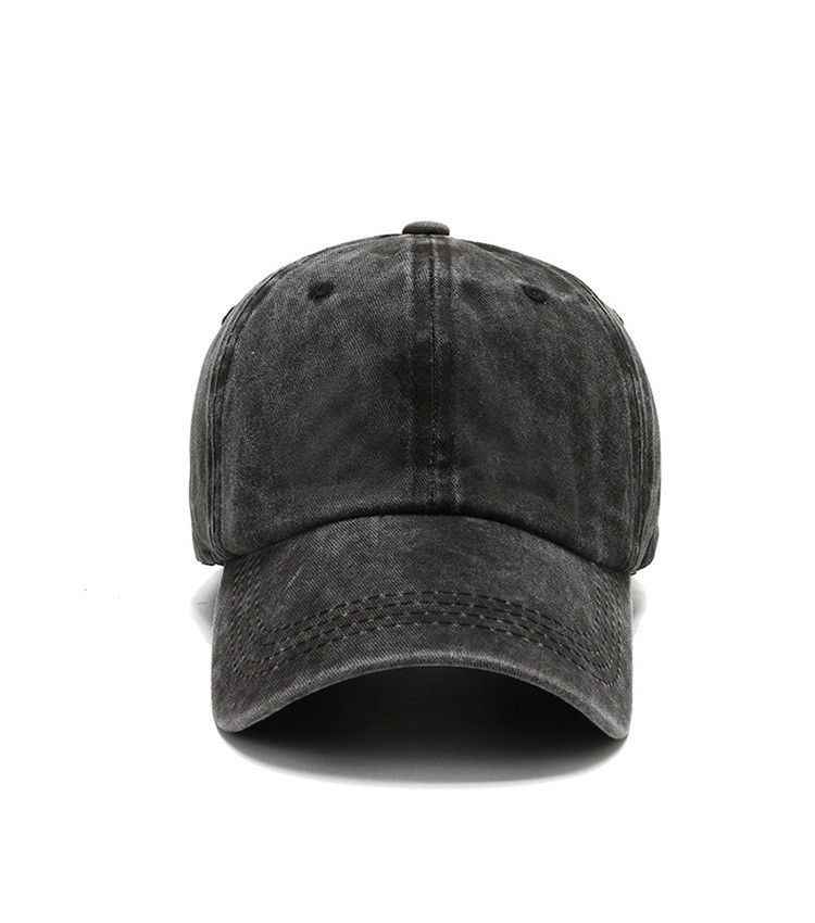 Cappello da baseball in cotone tinta unita, per quattro stagioni, alla moda, con visiera semplice, stile vintage, casual, per donne e uomini_voghion.com