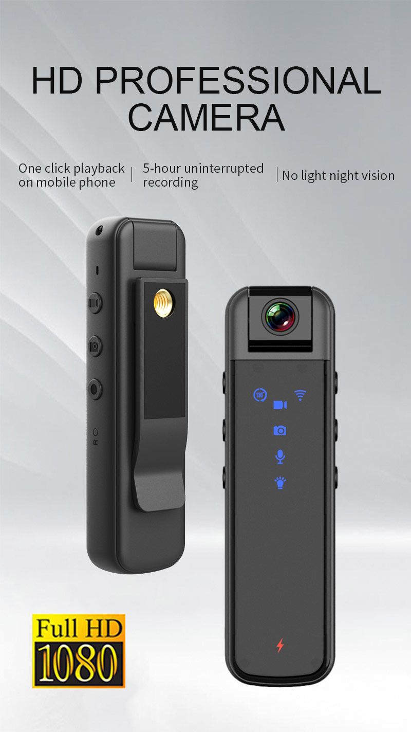 Héich Qualitéit 1080P Mini Kamera WiFi, Smart Home Secret Action Kamera, portable All-in-One Hine, Outdoor Sports Recorder_voghion.com