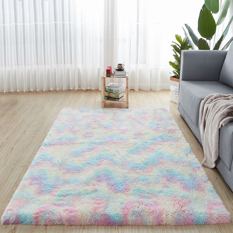 Tappeto per soggiorno e camera da letto in peluche Tie Dye, tappetino per pavimento, bagno, cucina, porta, zerbino, tappetino assorbente per piedi_voghion.com