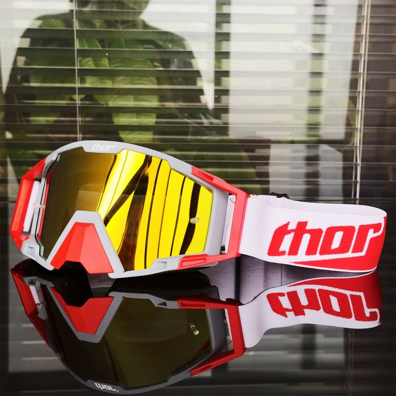 Lunettes de protection pour casque de moto Thor, coupe-vent, transparentes, pour machine_voghion.com