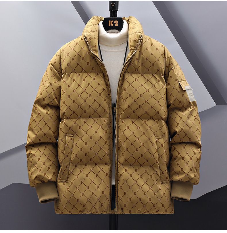 Herren-Winterjacke in Übergröße – Dicker, fleecegefütterter Baumwollmantel für große und lange Größen (Schwarz, Khaki, Größen M-8XL)_voghion.com