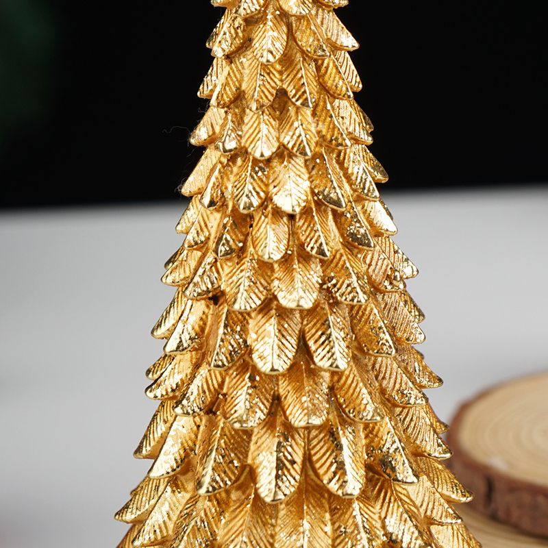 New Small Tree Resin Crafts Ornaments Home Desktop Scene Christmas Decorations_voghion.com