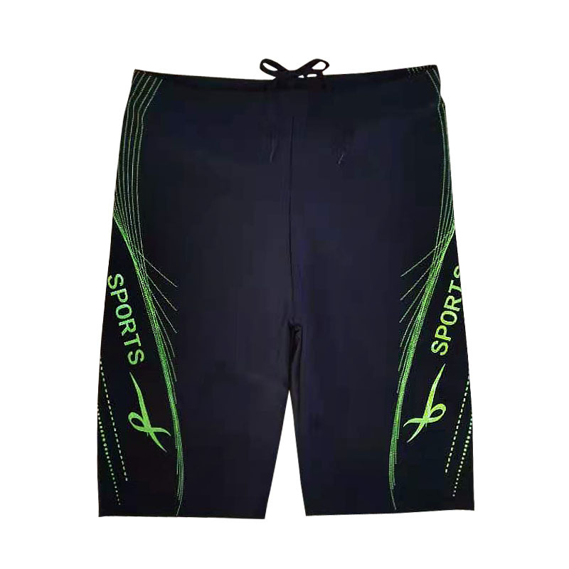 Herrenbekleidung Herren-Badehose Herren-Bademode Fünf-Punkt-Badehose Wettkampf-Badehose Offset-Badehose_voghion.com