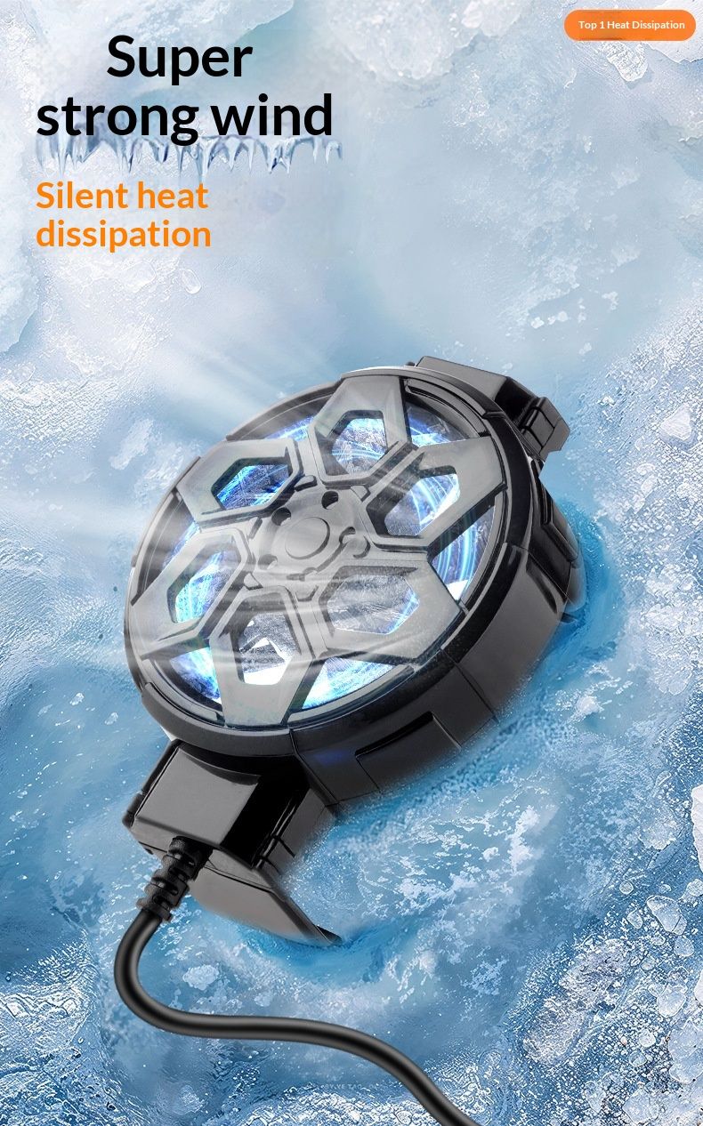 Fabricant en gros X16 Refroidisseur d'air pour téléphone portable à bas prix et haut volume, silencieux et lumineux, appareil de refroidissement pour PUBG_voghion.com