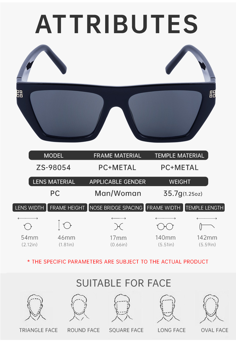 2023 New European and American Square Frame Sunglasses Men's Trendy Outdoor Cycling Small Frame Sunglasses Cross-Border Glasses Wholesale_voghion.com