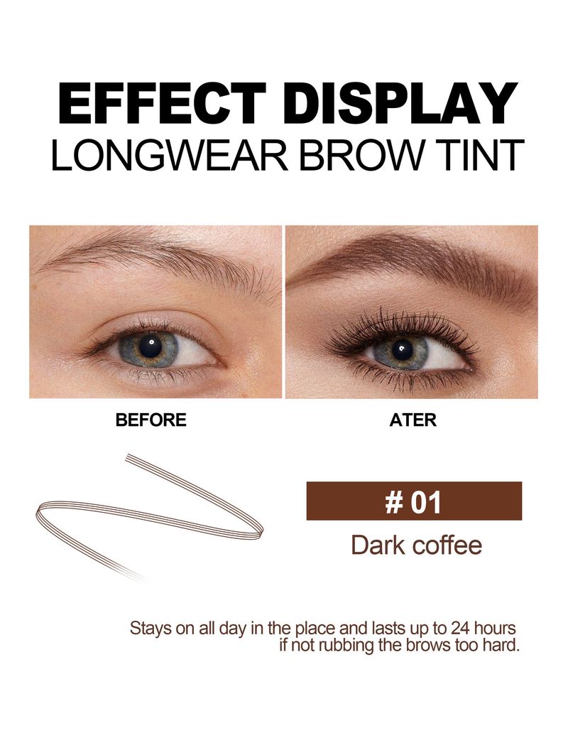 Vierzackiger flüssiger Augenbrauenstift, natürlicher Augenbrauenstift, wasserfest, schweißfest, dauerhaft, verfärbt sich nicht_voghion.com