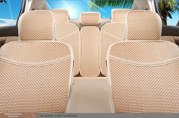 Almofada Four Seasons 006 cartoon China nó todo gelo seda almofada de assento de carro verão almofada de assento conjunto estofamento suprimentos_voghion.com